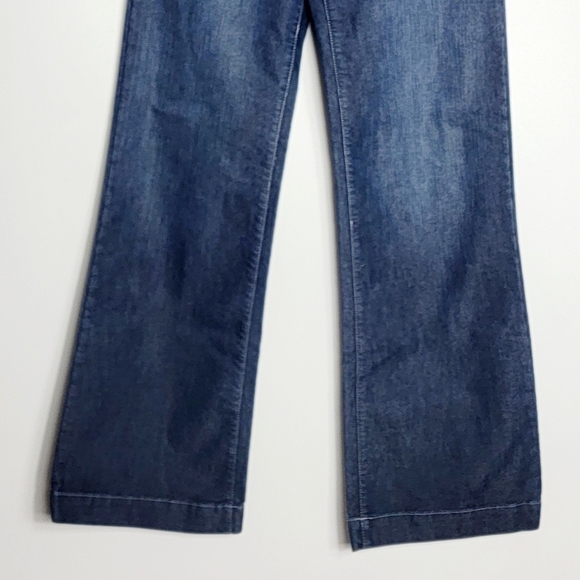 X2 Quality Denim Washing Wide Leg Women's Jeans - Picture 2 of 9